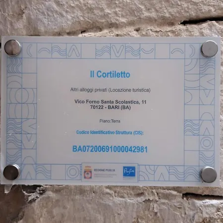 Il Cortiletto Appartement *